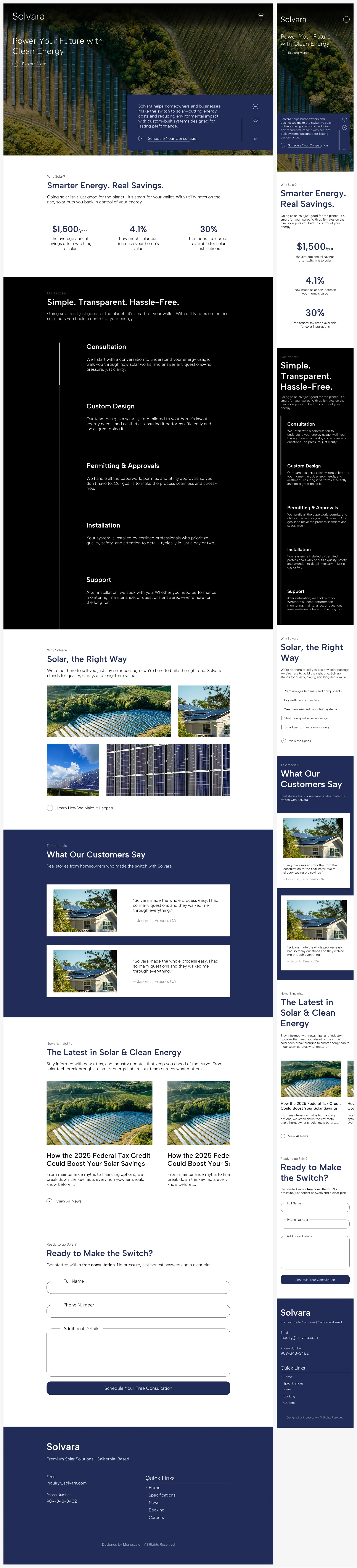 Solvara Design Preview