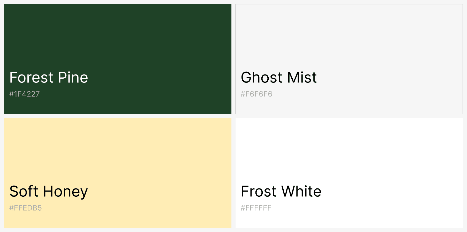 Vault and Vine Colors